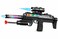 Toyland MP7 Submachine Gun Toy with Light, Sound and Suction Darts &ndash; Battery Operated Pretend Play Toy Gun for Kids 3+ Years