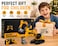 Super Power Combat Toy Gun with Flashing LED Lights and Sound Effects &ndash; Battery Operated Pretend Play Rifle Toy for Kids 3+ Years