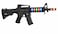 Super Power Combat Toy Gun with Flashing LED Lights and Sound Effects &ndash; Battery Operated Pretend Play Rifle Toy for Kids 3+ Years