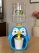 Mini Penguin Water Dispenser Toy for Kids &ndash; Cute Cartoon Pretend Play Drinking Dispenser with Cup, Interactive Mini Water Machine Educational Toy for Boys &amp; Girls 3+ Years