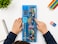 Basketball Theme Pencil Box Set with LED Table Lamp, Sharpener and Stationery Accessories for Kids School Use