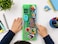 Basketball Theme Pencil Box Set with LED Table Lamp, Sharpener and Stationery Accessories for Kids School Use