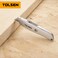 Tolsen SK5 Utility Knife with Zinc Alloy Body, Heavy Duty Retractable Cutter Knife for Carton Box, Packaging, DIY and General Purpose Cutting Tool