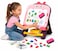 Kids Double-Sided Magnetic Drawing Board Easel with Alphabet &amp; Number Magnets, Whiteboard, Markers and Storage Tray &ndash; Educational Learning Board for Toddlers