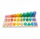 Wooden Montessori Multi-Functional Counting Board Educational Learning Toy for Kids &ndash; Shape Sorting, Number Recognition &amp; Color Matching Activity Set