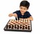 Educational Chess Board Game Set with Folding Board and Complete Chess Pieces for Kids and Adults