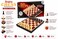 Educational Chess Board Game Set with Folding Board and Complete Chess Pieces for Kids and Adults