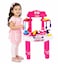 Kids Kitchen Cooking Play Set with 30 Accessories, Electronic Sound Effects, Toy Stove, Sink, Utensils &amp; Pretend Food for Role Play