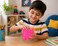 Cube Squeeze Ball Stress Relief Toy, Soft Sensory Squishy Fidget Cube for Kids &amp; Adults, Hand Exercise &amp; Anxiety Relief Toy-Pink