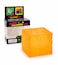 Cube Squeeze Ball Stress Relief Toy, Soft Sensory Squishy Fidget Cube for Kids &amp; Adults, Hand Exercise &amp; Anxiety Relief Toy-Yellow