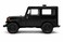1:26 Scale 1971 Jeep DJ-5B Diecast Model Car &ndash; Classic Vintage Utility Vehicle with Opening Doors-Black
