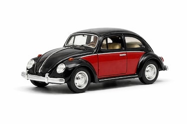 1:32 Scale 1967 Volkswagen Classical Beetle Diecast Model Car with Opening Doors-Black