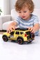 Kids Off-Road Adventure Toy Car with Pull-Back Action, Openable Doors &amp; Lights-SUV Toy for Children