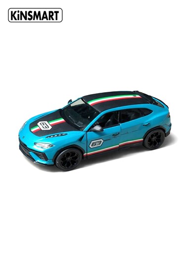 1:32 Scale Die-Cast Lamborghini Urus Model Car, Pull Back Action Toy SUV with Openable Doors, Realistic Sports Car for Kids &amp; Collectors-Blue