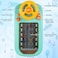 Musical Steering Wheel Toys Toddler Simulated Driving Racing Car Game with Sound Age 3+ Year Old, Interactive Educational Learning Race Car Toy for Boys and Girls Birthday Gift