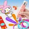 3D Printing Pen for Kids &amp; Adults &ndash; Low Temperature Safe Drawing Pen, DIY Craft &amp; Creative Art Tool-Pink