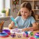 3D Printing Pen for Kids &amp; Adults &ndash; Low Temperature Safe Drawing Pen, DIY Craft &amp; Creative Art Tool-Blue