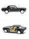 1:38 Scale Door Openable Pull Back Action 1964&frac12; Ford Mustang Diecast Metal Alloy Toy Car