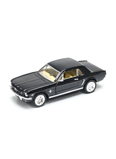 1:38 Scale Door Openable Pull Back Action 1964&frac12; Ford Mustang Diecast Metal Alloy Toy Car