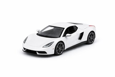 1:32 Scale Diecast Model Car with Pull Back Action &amp; Openable Doors &ndash; Mini Metal Toy Vehicle for Kids