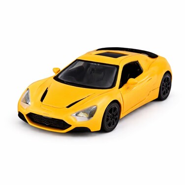 1:32 Scale Diecast Model Car with Pull Back Action &amp; Openable Doors &ndash; Mini Metal Toy Vehicle for Kids