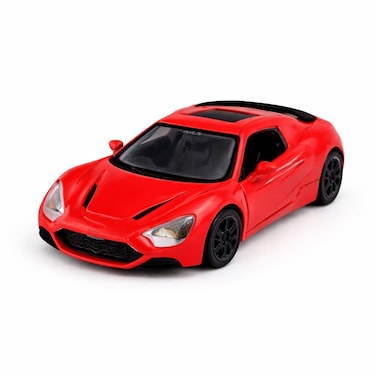 1:32 Scale Diecast Model Car with Pull Back Action &amp; Openable Doors &ndash; Mini Metal Toy Vehicle for Kids