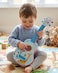Kids Musical Ukulele Toy Guitar, Lightweight Mini Instrument for Children with Cute Animal Design