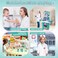 Kids Doctor Play Set, 2-in-1 Medical Trolley and Travel Case, Pretend Play Medical Kit with Accessories