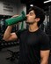 Leakproof Sports Water Bottle1000ml with Measuring Scale &amp; Carry Strap &ndash; BPA-Free Reusable Drinking Bottle for Gym, Travel, Hiking, Office &amp; Outdoor Activities