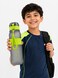 Portable Sports Water Bottle with Wrist Strap &ndash; Leakproof Reusable BPA-Free Drinking Bottle for School, Gym, Travel &amp; Outdoor Use, Grey 500ml
