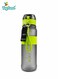 Portable Sports Water Bottle with Wrist Strap &ndash; Leakproof Reusable BPA-Free Drinking Bottle for School, Gym, Travel &amp; Outdoor Use, Grey 500ml