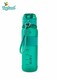 Portable Sports Water Bottle with Wrist Strap &ndash; Leakproof Reusable BPA-Free Drinking Bottle for School, Gym, Travel &amp; Outdoor Use, Green 500ml