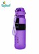Portable Sports Water Bottle with Wrist Strap &ndash; Leakproof Reusable BPA-Free Drinking Bottle for School, Gym, Travel &amp; Outdoor Use, Purple 500ml