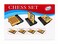 4-in-1 Chess Board Game Set with Checkers &amp; Ludo &ndash; Foldable Family Strategy Game for Kids and Adults