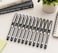 10-Piece Roller Ball Pen Set 0.7mm Fine Point Smooth Writing Pens, Blue,Red &amp; Black Ink