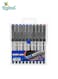 10-Piece Roller Ball Pen Set 0.7mm Fine Point Smooth Writing Pens, Blue,Red &amp; Black Ink