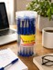 24-Piece Ballpoint Pen Set with Storage Jar, Smooth Writing Pens for School, Office and Home Use