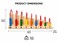 Wooden Educational Counting Abacus Math Learning Toy with Number Beads, Addition &amp; Subtraction Practice for Kids