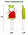 Portable Watermelon-Shaped Mini Handheld Fan for Kids &amp; Adults, Manual Press Fan with Soft Blades