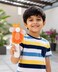 Portable Orange-Shaped Mini Handheld Fan for Kids &amp; Adults, Manual Press Fan with Soft Blades