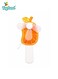 Portable Orange-Shaped Mini Handheld Fan for Kids &amp; Adults, Manual Press Fan with Soft Blades
