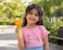Toy Land Kids Bubble Fan Toy with Built-in Bubble Solution, Handheld Bubble Blower for Indoor &amp; Outdoor Play-Yellow