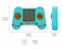 Kids Handheld Brick Game Console with LCD Screen, Built-in Classic Puzzle Games, Sound Effects, Portable Educational Gaming Toy, Ages 3+