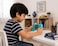 Kids Handheld Brick Game Console with LCD Screen, Built-in Classic Puzzle Games, Sound Effects, Portable Educational Gaming Toy, Ages 3+