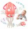 Kids Interactive Dancing Octopus Toy with Music, Lights &amp; Obstacle Avoidance, Automatic Walking Educational Toy for Boys &amp; Girls, 3+ Year