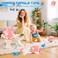 Kids Interactive Dancing Octopus Toy with Music, Lights &amp; Obstacle Avoidance, Automatic Walking Educational Toy for Boys &amp; Girls, 3+ Year