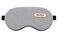 Soft Sleep Eye Mask for Men &amp; Women, Light Blocking Travel Sleeping Mask, Comfortable Adjustable Eye Cover for Home, Flight, Camping &amp; Meditation, Grey
