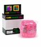Cube Squeeze Ball Glitter Sensory Stress Relief Toy, Soft Squishy Fidget Toy for Kids &amp; Adults, Slow Rising Gel Cube-Pink