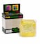 Cube Squeeze Ball Glitter Sensory Stress Relief Toy, Soft Squishy Fidget Toy for Kids &amp; Adults, Slow Rising Gel Cube-Yellow