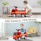 Kids Ride On Fire Truck Car for Toddlers with Steering Wheel, Music &amp; Lights, Under Seat Storage, Push Ride Toy, Anti-Tip Support, 12-36 Months, Red